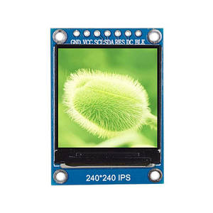 IPS дисплей ICST7789VW SPI 1.3" 240x240 Arduino, RGB