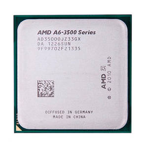 Процесор AMD A6-3500, 3 ядра 2.1ГГц, FM1 + IGP