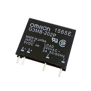 Чіп G3MB-202P SIP4, Твердотільне реле Omron SSR 5В-240В 2A