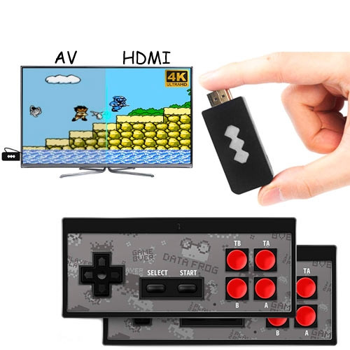 Ігрова консоль бездротова HDMI Dendy NES 8біт 786ігор Data Frog Y2 HD