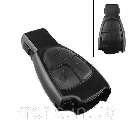 Ключ заготівка, корпус під чіп, 3кн, Mercedes, без леза