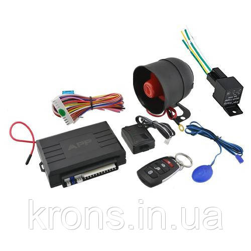 Сигналізація автомобільна, односторонній зв'язок, пульт ДУ, APP, KD3000