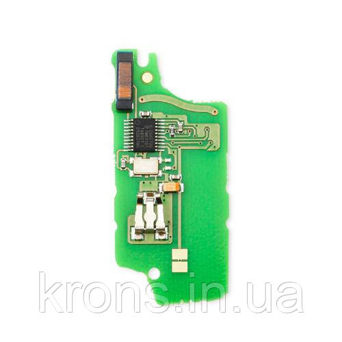 Плата викидного ключа Peugeot 3кн, PCF7961 ID46, CE0536, FSK