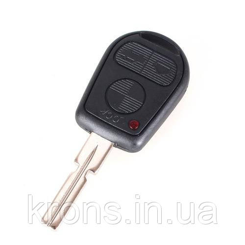 Ключ заготування, корпус під чіп, 3кн, BMW, HU58, NEW