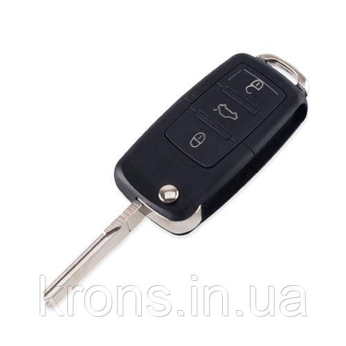 Ключ запалювання, чіп ID48 1K095973G, 3 кнопки, для Volkswagen, Skoda