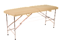 Складная кушетка для наращивания ресниц автомат эко-кожа 185*60*75 "Эконом"