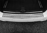 Захисна накладка на задній бампер для Porsche Cayenne 2010-2014, Lift 2014-2017 /нерж.сталь/, фото 8