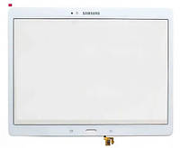 Корпусное стекло Samsung T800 Galaxy Tab S 10.5, T805 Galaxy Tab S 10.5 LTE White