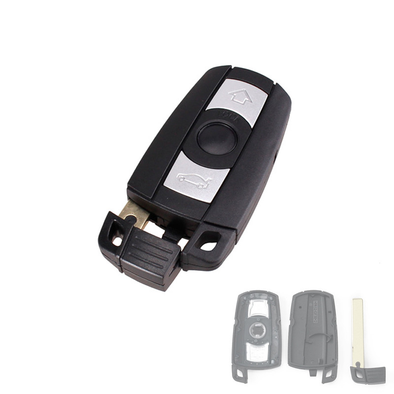 Ключ заготівка, смарт корпус під чіп, 3кн DKT0269, BMW, HU92