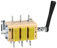 Выключатель-разъединитель ВР32И-31B71250 100А на 2 напр. съем.рук. IEK, рубильник разрывной SRK01-211-100