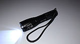 Ліхтар ручний WD234-T6+COB, акумулятор 18650, microUSB, zoom, фото 6