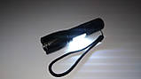 Ліхтар ручний WD234-T6+COB, акумулятор 18650, microUSB, zoom, фото 4
