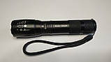 Ліхтар ручний WD234-T6+COB, акумулятор 18650, microUSB, zoom, фото 8