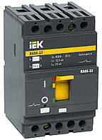 Автоматический выключатель ИЕК ВА88-32 3P 25A 25кА IEK, SVA10-3-0025 Силовой ИЭК, автомат корпусной щитовой