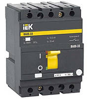 Автоматический выключатель ИЕК ВА88-33 3P 16A 35кА IEK, SVA20-3-0016 Силовой ИЭК, автомат корпусной щитовой