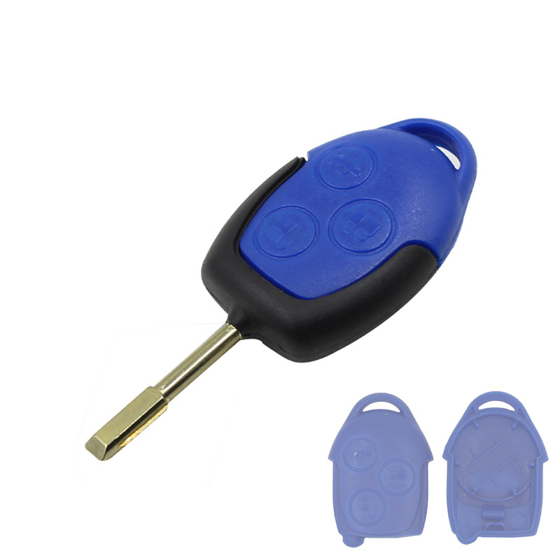 Ключ заготівка, корпус під чіп, 3кн, Ford, фото 1