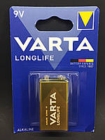 Батарейка Varta LongLife 9V (крона) 6LR61