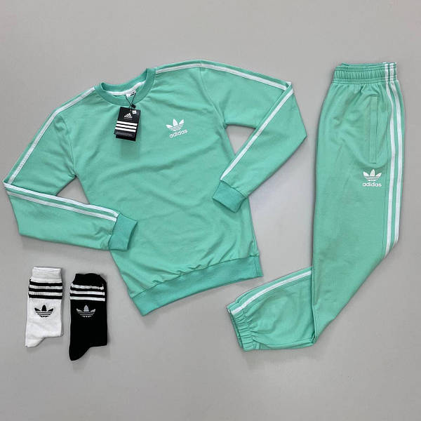 Adidas ensemble bleu online