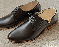 Мужские туфли кожаные 40 и 44 размер