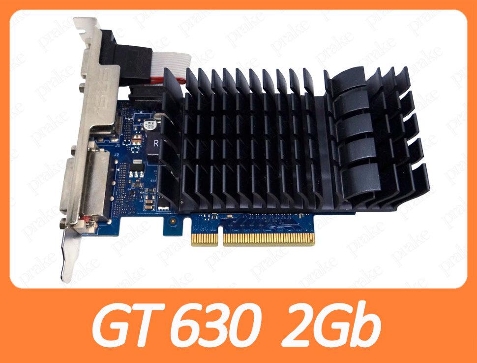 Відеокарта Asus GeForce GT 630 2Gb PCI-Ex DDR3 64bit (DVI + HDMI + VGA)