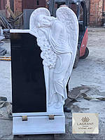 Памятник Ангел з грецького мармуру Civic та граніту