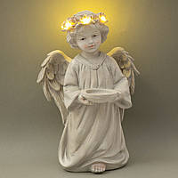 Ангел со свечой в руках 15.5*13*23.5 1