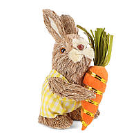 Кролик с морковкой, 14 см