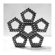 Неокубы Neocube магнитные шарики 5 мм. (колір срібло, золото, мульти) - фото 2 - id-p20191374