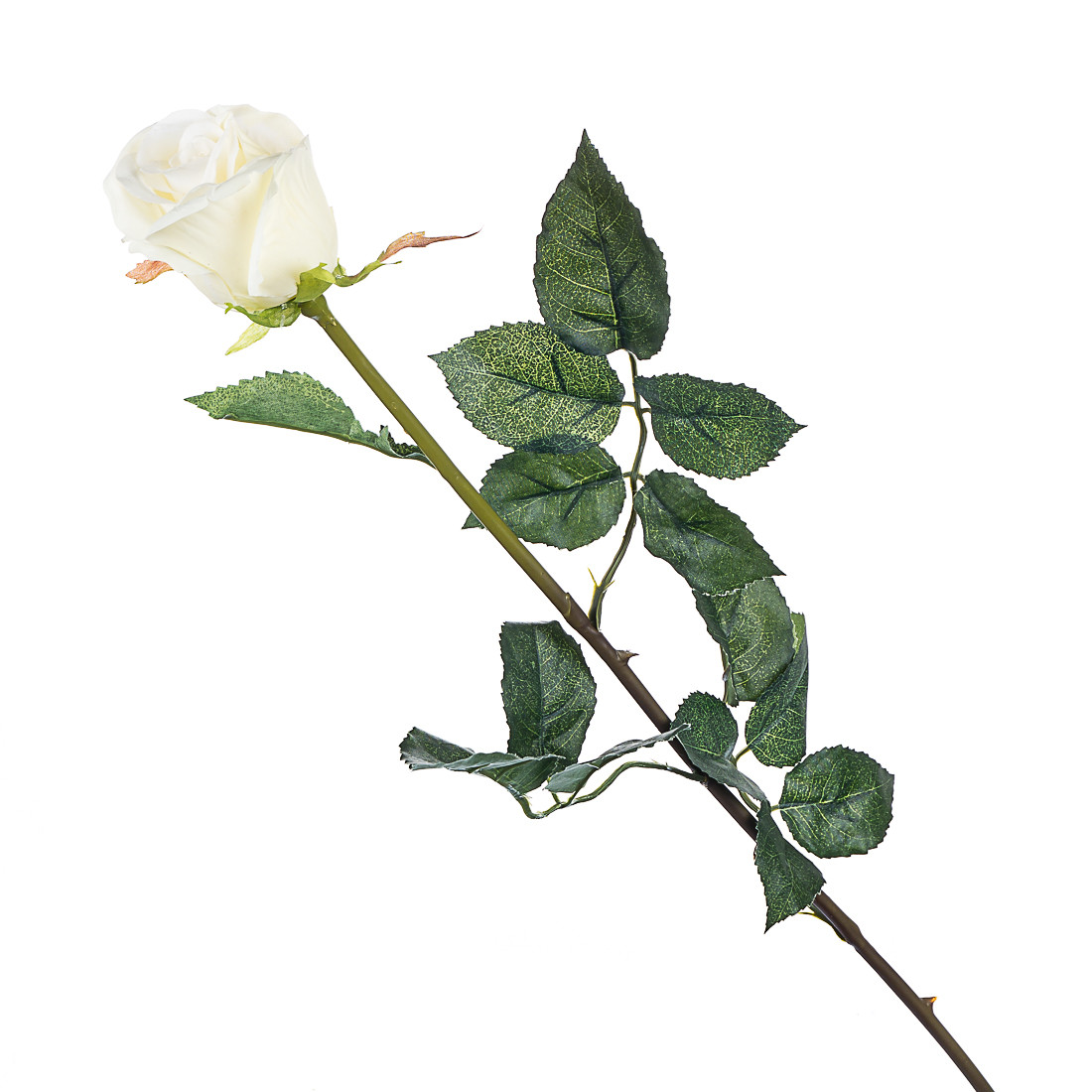 Роза (77 см, силикон) 1 - фото 1 - id-p1598202144