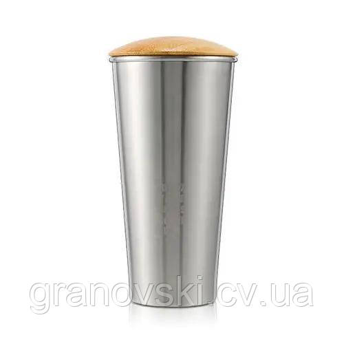Термокружка з нержавіючої сталі Remax RT-CUP 40 Yokur Coffee Cup 400 мл - сіра