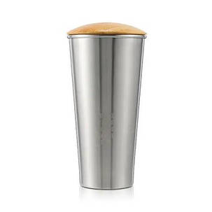 Термокружка з нержавіючої сталі Remax RT-CUP 40 Yokur Coffee Cup 400 мл - сіра, фото 2