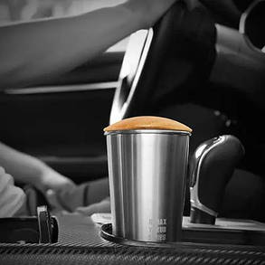 Термокружка з нержавіючої сталі Remax RT-CUP 40 Yokur Coffee Cup 400 мл - сіра, фото 2