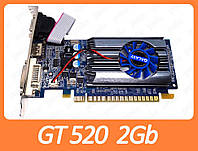 Видеокарта Galaxy Geforce GT 520 2Gb PCI-Ex DDR3 64bit (DVI + HDMI + VGA)