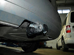 Фаркоп Volkswagen Polo седан 2010-2020 (Фольксваген Поло) оцинкований Швидкознімний автомат на ручці