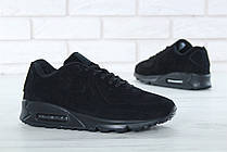 Чоловічі кросівки Nike Air Max 90 VT Suede Black (с мехом) ALL02406, фото 6