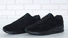 Чоловічі кросівки Nike Air Max 90 VT Suede Black (с мехом) ALL02406, фото 3