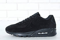 Чоловічі кросівки Nike Air Max 90 VT Suede Black (с мехом) ALL02406, фото 5