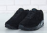 Чоловічі кросівки Nike Air Max 90 VT Suede Black (с мехом) ALL02406, фото 8