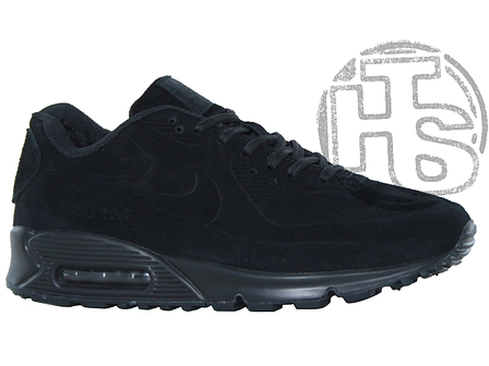 Чоловічі кросівки Nike Air Max 90 VT Suede Black (с мехом) ALL02406, фото 1