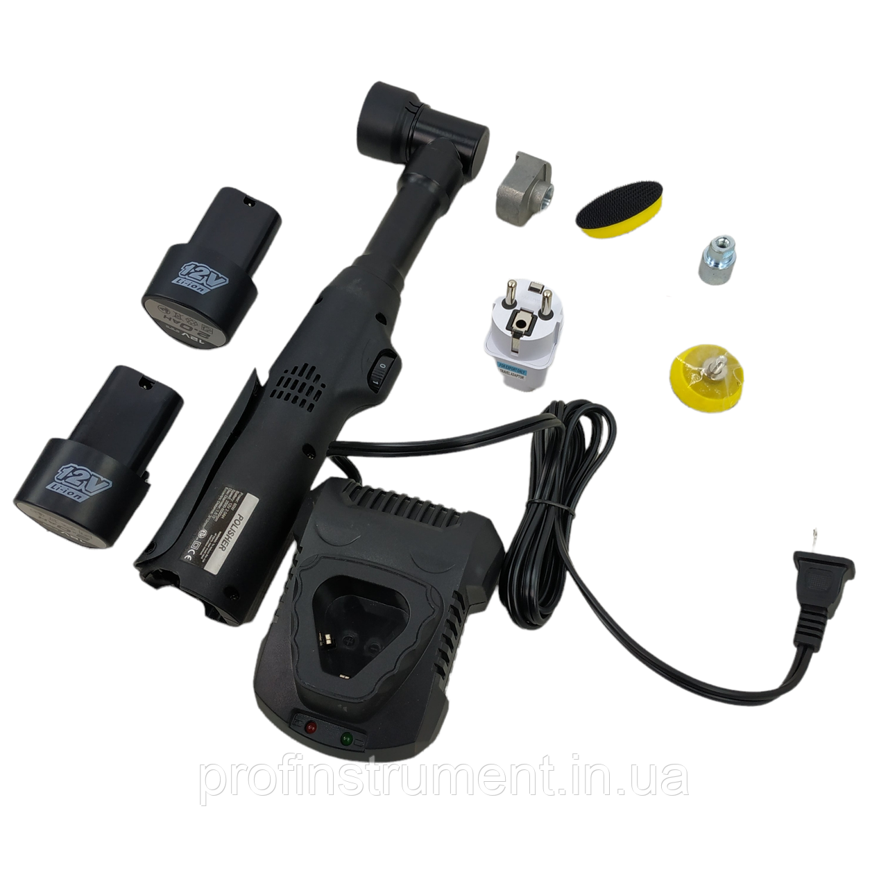 Акумуляторна полірувальна машинка POLISHER 80 W, 12 В
