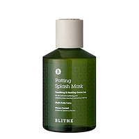 Успокаивающая сплэш-маска для проблемной кожи BLITHE Patting Splash Mask Green Tea