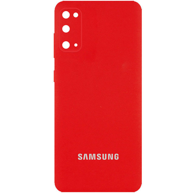 Чехол Silicone Cover Full Cammera (AA) для Samsung Galaxy S20