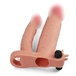 Насадка на член Add 1 Vibrating Double Penis Sleeve