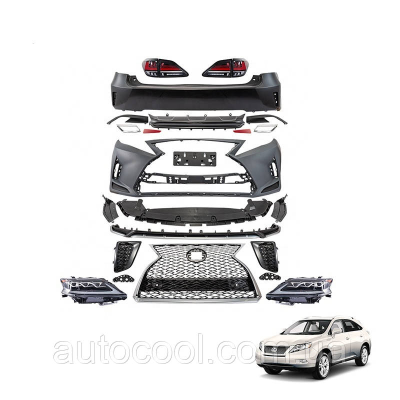 Рестайлінг обважнення Lexus RX 2013-2015 г.в. у стилі 2020+