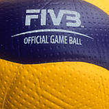 М'яч волейбольний професійний Mikasa V200W (розмір 5), фото 7