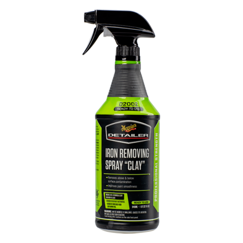Очисник кузова від частинок металу Meguiar's DRTU200232 Iron Removing Spray Clay, 945 мл