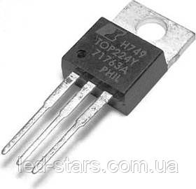 TOP224YN (45W /5.7 V) TO-220. Перетворювачі змінного струму на постійний 45 W 85-265 VAC 75W100/1