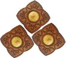 Печиво шоколадне з начинкою з халви "Падішах" 1 кг Україна