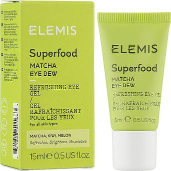 Гель для свежести и охлаждения кожи вокруг глаз Elemis Superfood Matcha Eye Dew 15 мл