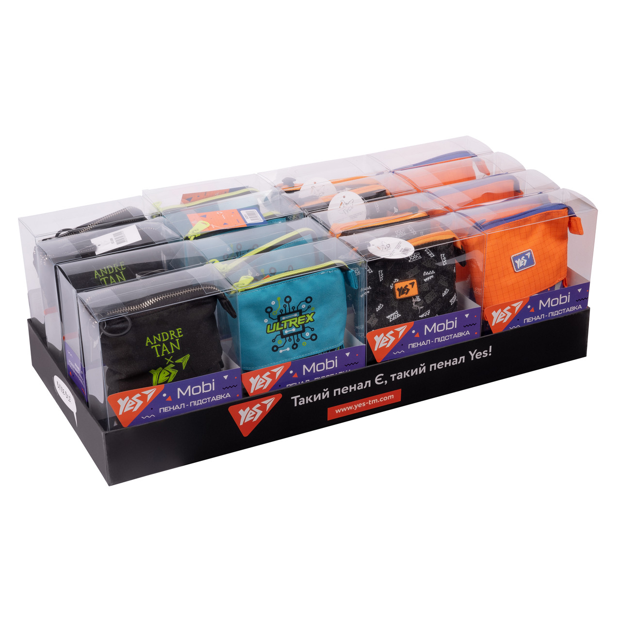 Пенали-підставки Moby MIX YES PH-M2 асортимент 16шт., фото 1